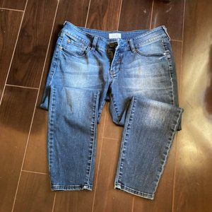 Womens Blue Jeans Stretchy Skinny cut